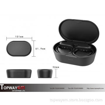 Binaural call True wireless Bluetooth 5.0 Ear hook for Sport